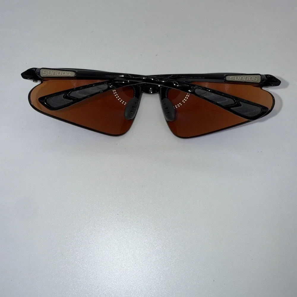 Sundog F3- Stinger  Black Frame  Mirror Lens Ultraflex TR90 Frame Sunglasses